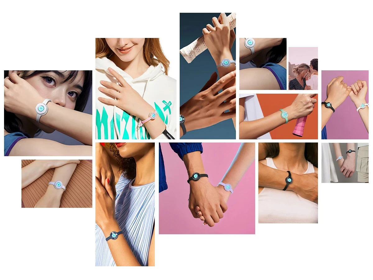 Luv™ Candy Smart Touch Bracelets – Connected Hearts for Couples