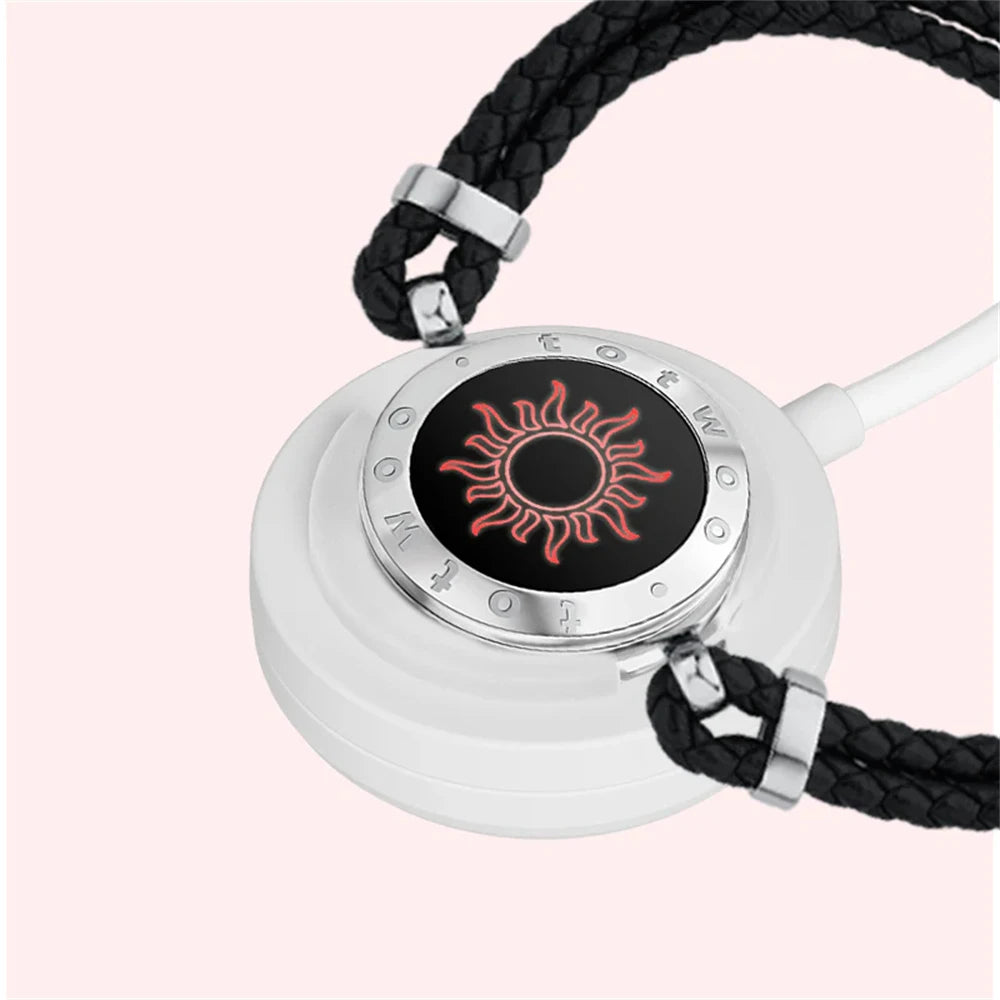 Luv™ Totwoo Smart Long-Distance Bracelets for Couples – Vibration & Light Up Relationship Gifts by Luv